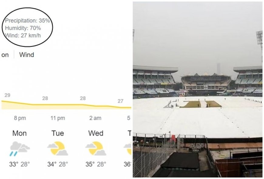 LIVE UPDATES | Kolkata Weather, KKR vs MI, IPL 2024 Match 60: Knights Post 157/7; Rain Threat Still LOOMS!