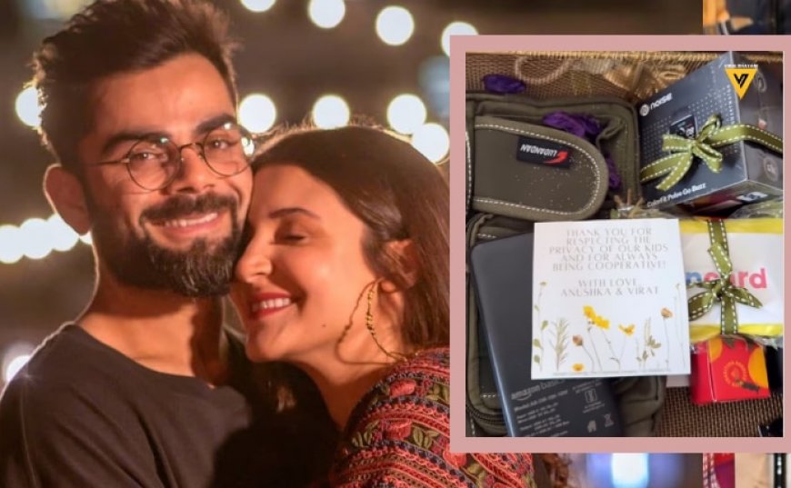 Virat Kohli-Anushka Sharma Surprise Paps With Gifts For Respecting Vamika And Akaay’s Privacy; Netizens Love Couple’s Kind Gesture