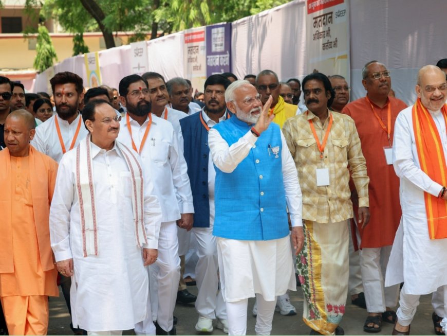 ‘Honoured’ To Represent Varanasi; Work Will Get Even Faster In Future: PM Modi After Filing Nomination