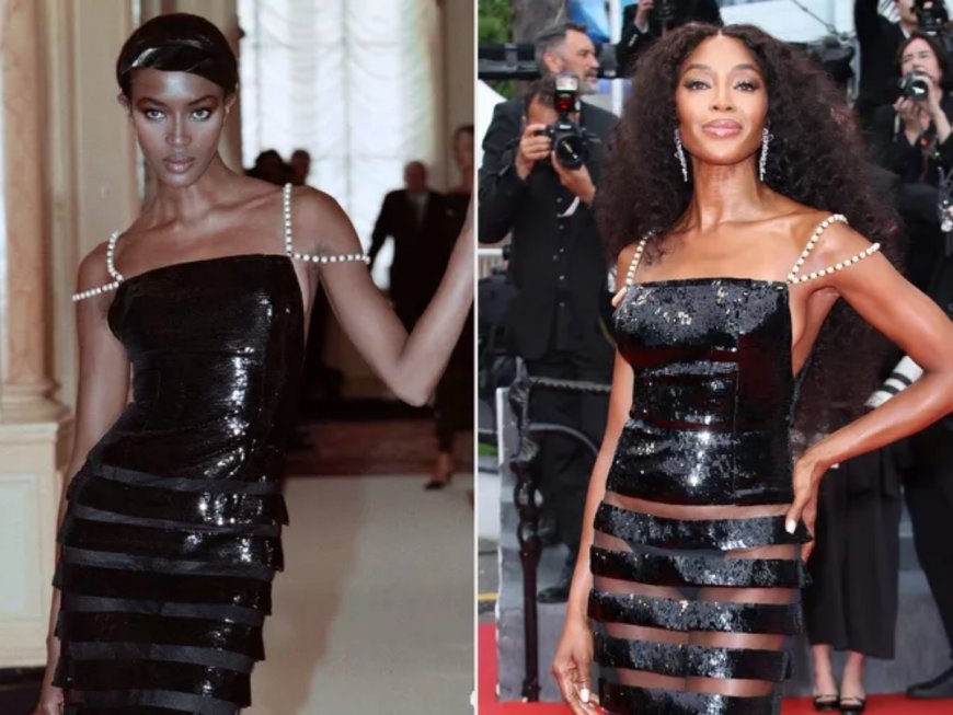 Sustainability in Style at Cannes 2024: Naomi Campbell Revives Her 1997 Chanel Dress – Check Then And Now Pics