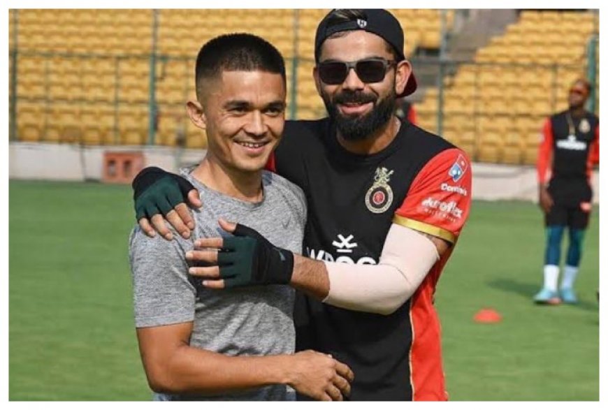 Virat Kohli Feels Proud’ of Sunil Chhetri’s Decision to Hang His Boots; AIFF, BCCI Hail Skipper’s Stellar Career