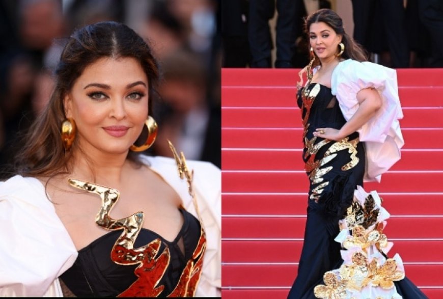 Cannes 2024: Aishwarya Rai Bachchan’s First Look in Black Gown with Golden Flowers Seems Like an Extension of Met Gala’s Garden of Time – Yay or Nay?