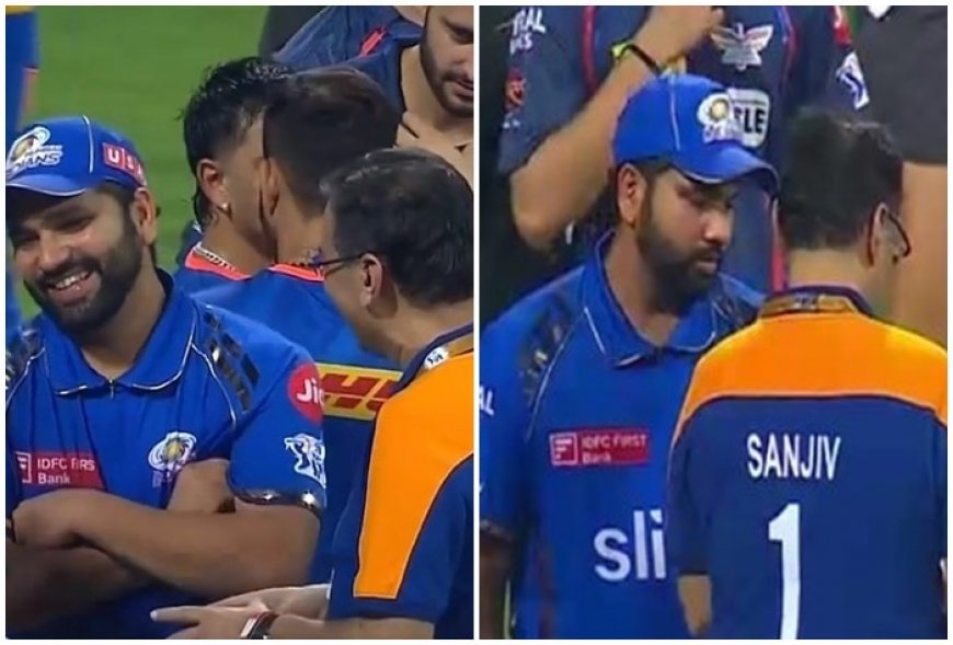 Rohit Sharma to Lead LSG in IPL 2025? Viral PIC of Former MI Captain With Sanjiv Goenka Spark SPECULATIONS