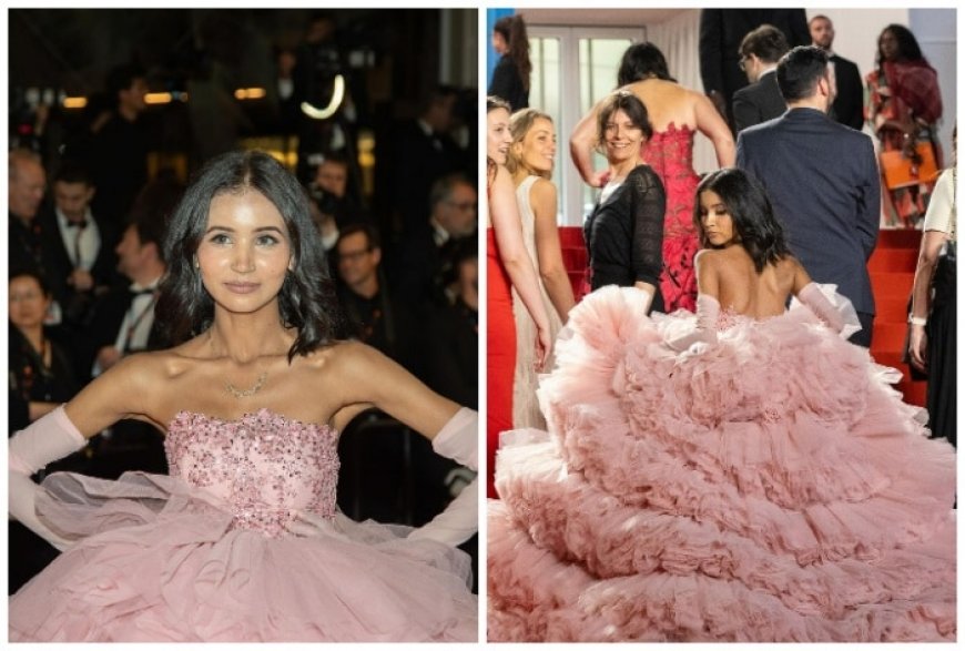 A Cannes 2024 Story! Meet Nancy Tyagi, The Girl Who Walked in a Self-Stitched Ruffle Gown and Netizens Cannot Stop Lauding – Check Reactions