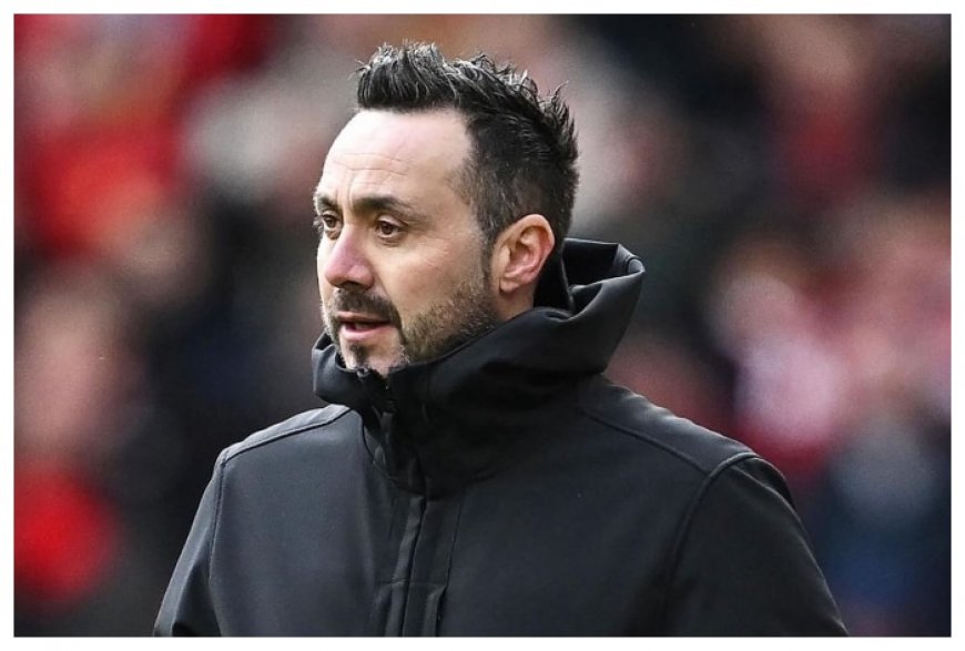 Premier League: Roberto De Zerbi to Leave Brighton at The End of Season