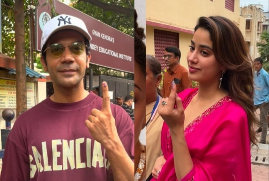 Akshay Kumar Casts First Vote For Lok Sabha 2024, Janhvi Kapoor And Rajkummar Rao Among Early Bird Voters – PICS