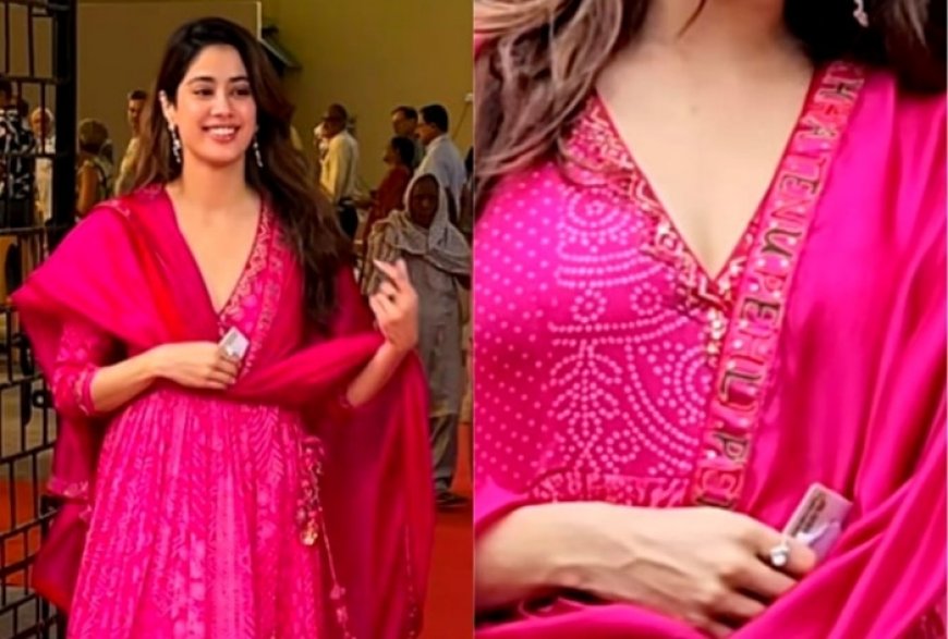 Mr & Mrs Mahi: Janhvi Kapoor Hits The Ball Out of The Park in Beautiful Custom-Made Dupatta With ‘Dekha Tenu’ Lyrics – See PICS