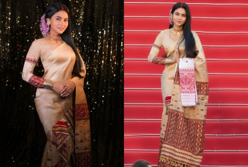 Cannes 2024: Decoding Assamese Actress Aimee Baruah’s Traditional Saree with 200-Year-Old Motifs Boasting Indian Heritage and How