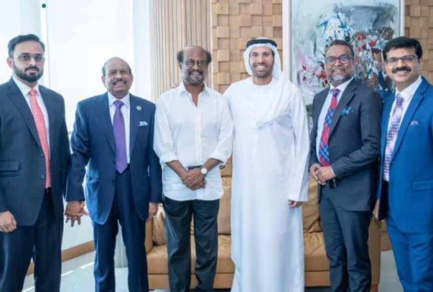 Watch: Superstar Rajinikanth Receives Golden Visa From UAE’s Culture and Tourism Department: ‘I am Grateful’