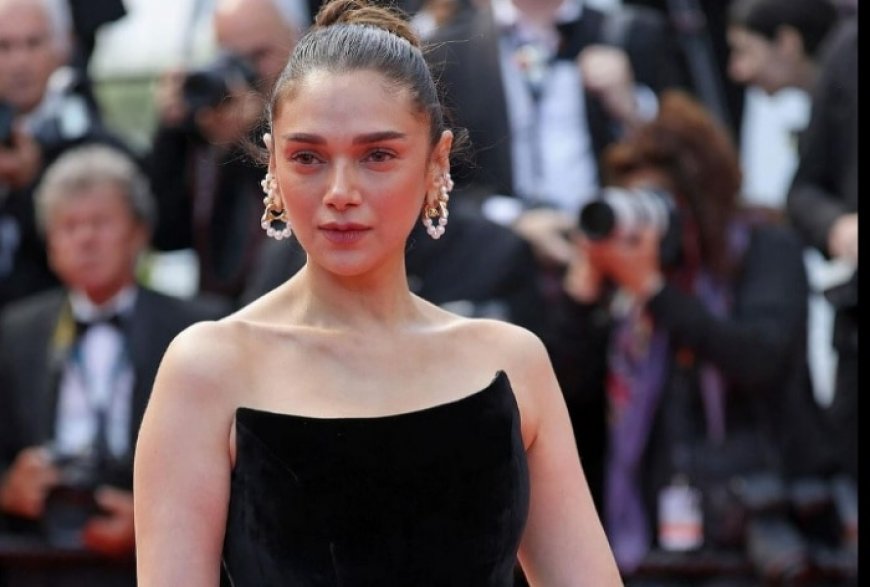 Aditi Rao Hydari Plays It Safe at Cannes 2024 Red Carpet, Shines in Timeless Classic Black and White Gown – See Pics