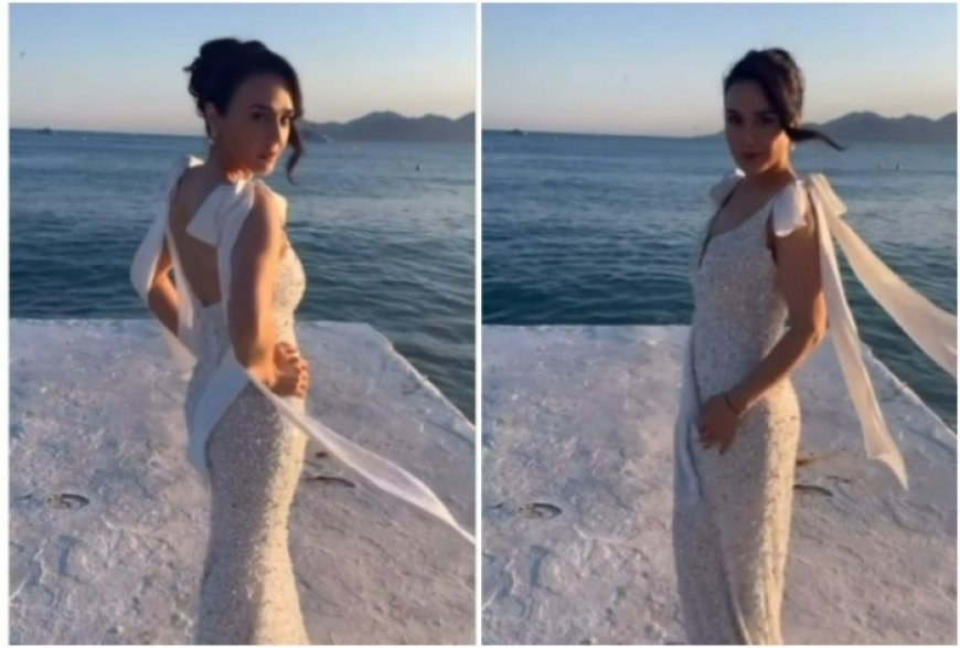 Cannes 2024: Preity Zinta Spreads Pearly Charm on the Red Carpet in a White Bridal Gown Embellished With Beads And it Costs THIS Much!