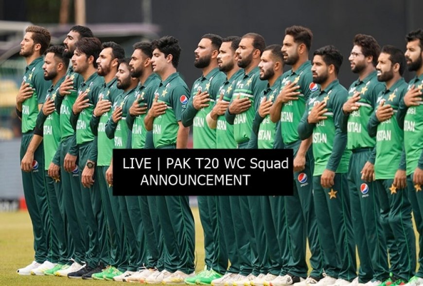 LIVE UPDATES | Pakistan T20 World Cup 2024 Squad: Rizwan or Shadab – Who Will be Babar’s Deputy?