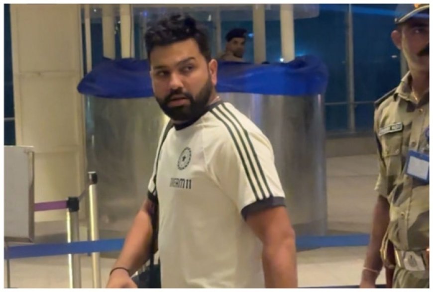 T20 World Cup 2024: Led By Rohit Sharma, First Batch Of Indian Players Leaves Mumbai For USA – WATCH VIDEO
