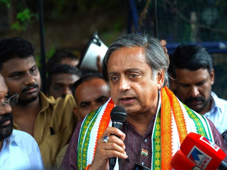 If BJP Comes To Power Again At Centre, Democracy Will Be In Danger: Shashi Tharoor