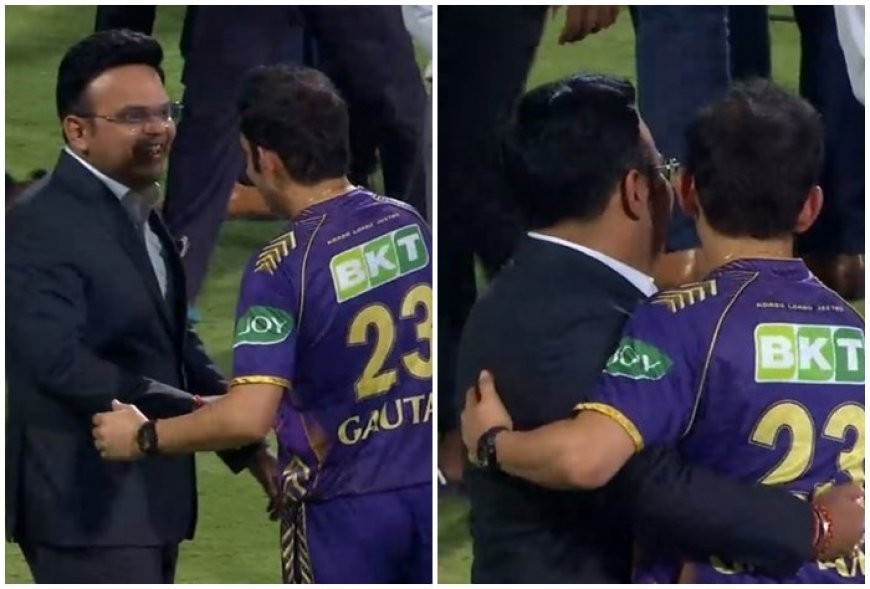 Gautam Gambhir CHATTING With Jay Shah After KKR Clinch IPL 2024 Titles Sparks Team India Head Coach Speculation; PIC Goes VIRAL!