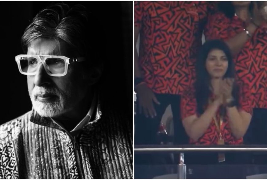 After KKR’s Win, Amitabh Bachchan Expresses Disappointment Over SRH’s Defeat: ‘Feeling Bad For Kavya Maran’