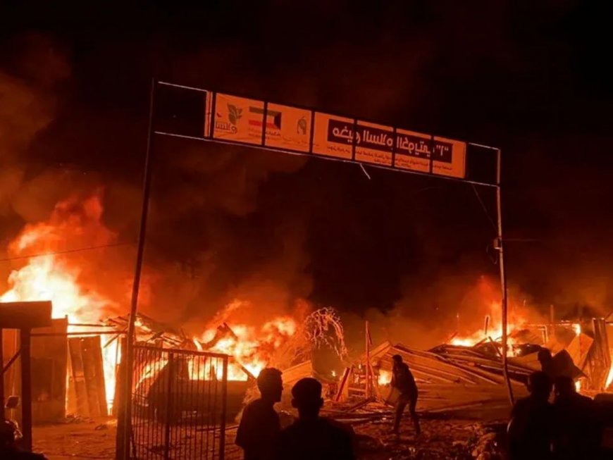 Fire At Displaced Camp In Rafah Caused By Hamas Munitions, Claims Israel Defense Forces