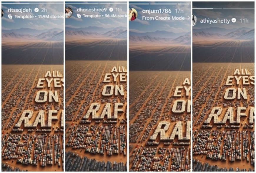 Ritika Sajdeh, Dhanashree Verma to Athiya Shetty – Cricketer Wives Who Posted VIRAL ‘All Eyes on Rafah’ in Support of Palestine