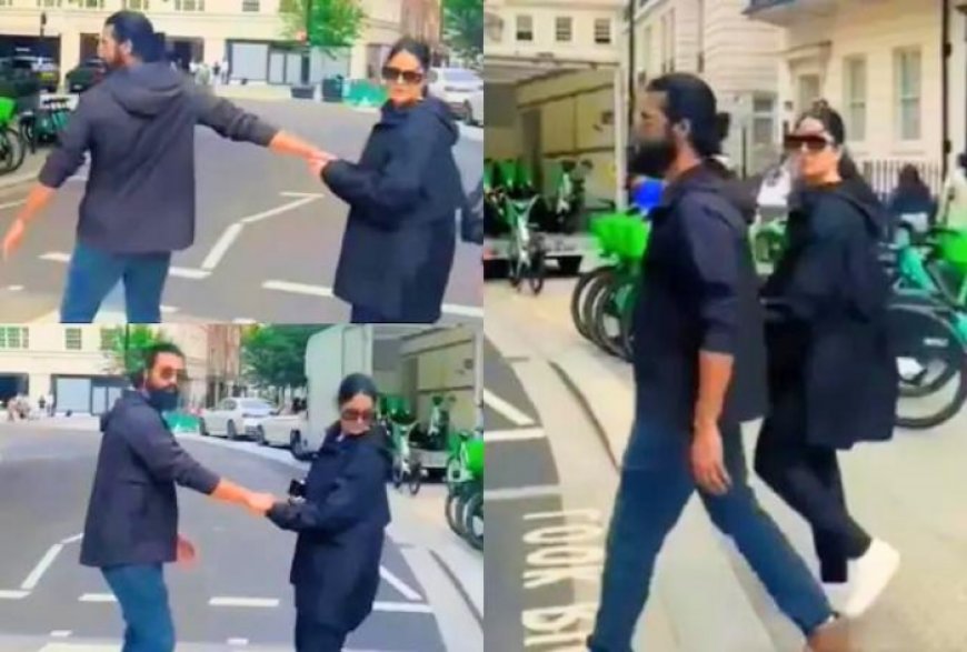 Katrina Kaif and Vicky Kaushal’s Intense Gaze at Fan Who Records Their Video on a London Street Goes Viral Amid Pregnancy Rumours, Watch