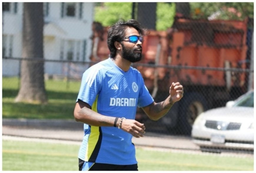 Hardik Pandya Bowls For an Hour During Team India’s Net Session; Rohit Sharma, Suryakumar Yadav Bat