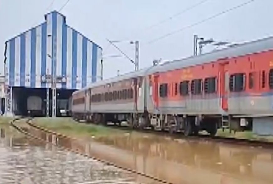 VIDEO: Floodwater From Barak River Enters Silchar Railway Station In Assam, Situation Grim As Over 2 Lakh Affected