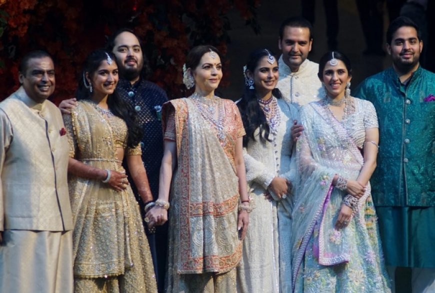 Nita Ambani Celebrates Granddaughter Veda’s Birthday During Anant Ambani and Radhika Merchant’s Pre-Wedding Bash