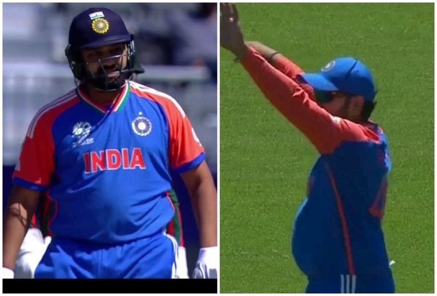 Rohit Sharma’s BELLY Spotted During T20 WC 2024 Warm-up Game vs Bangladesh; India Captain Gets TROLLED!