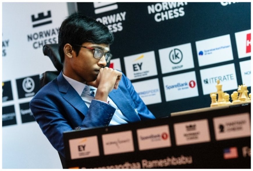 Norway Chess 2024: R Praggnanandhaa Enters Top 10 After Shocking World No.2 Fabiano Caruana