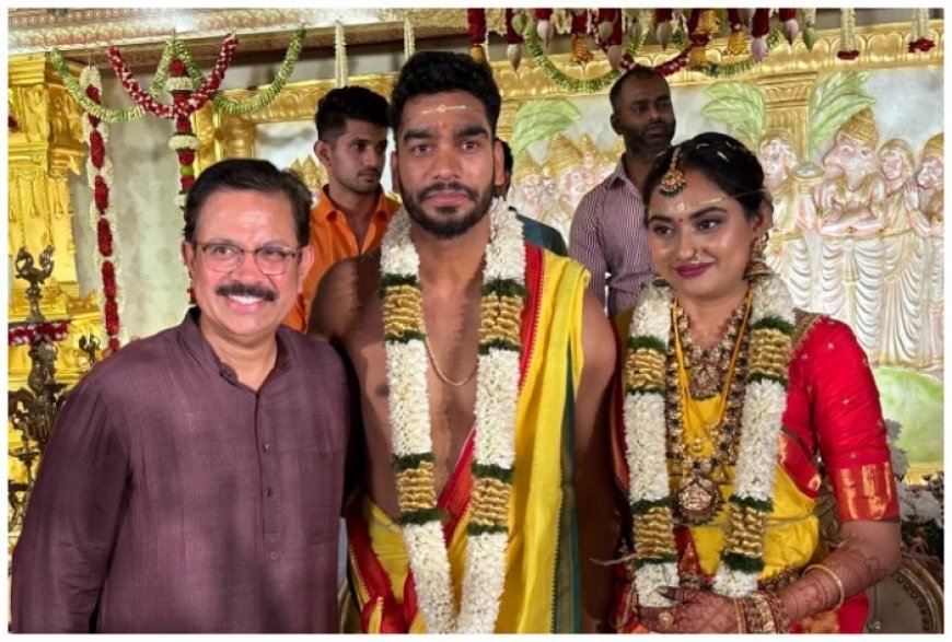 KKR All-Rounder Venkatesh Iyer Ties Knot With Shruti Raghunathan After Lifting IPL 2024