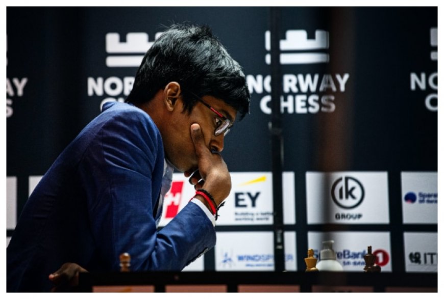 Norway Chess: Indian Brother-Sister Duo of R Pragganandha, R Vaishali Suffer Defeats in RD-6, Magnus Carlsen LEADS