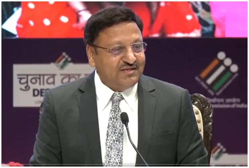 We Have Created World Record Of 642 Million Voters, Says CEC Rajiv Kumar On Lok Sabha Elections 2024