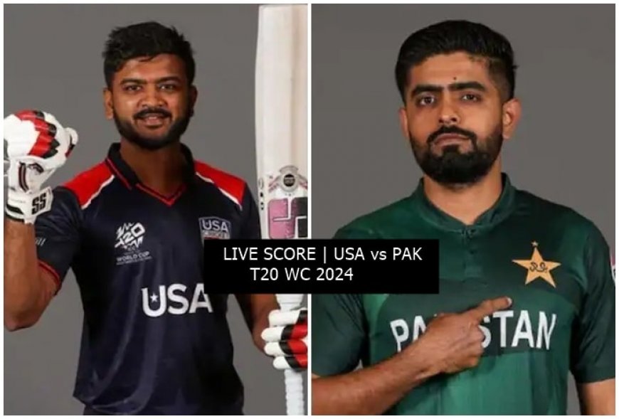 LIVE UPDATES | USA vs Pakistan, T20 WC 2024: Hosts Need 160 to WIN!