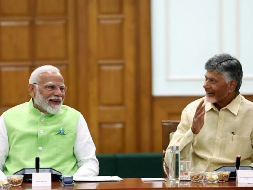 Narendra Modi ‘Right Leader At Right Time’: Chandrababu Naidu Affirms Support To NDA