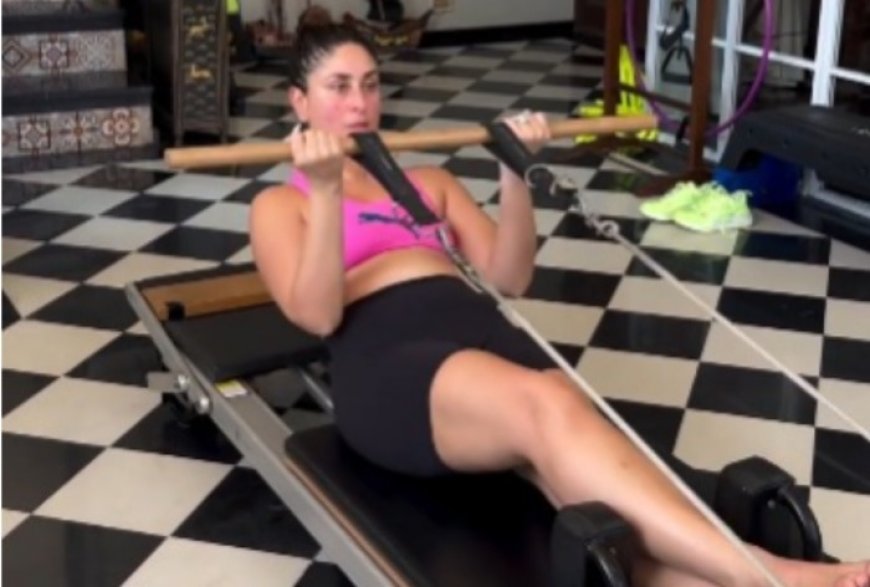 Kareena Kapoor’s Arm Toning Pilates Session Will Kick The Weekend Sluggishness Out of You- Watch New Video