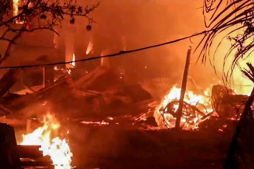 Manipur On Boil Again, 2 Police Outposts, 70 Houses Burnt Down In Jiribam, Alarming Videos Emerge