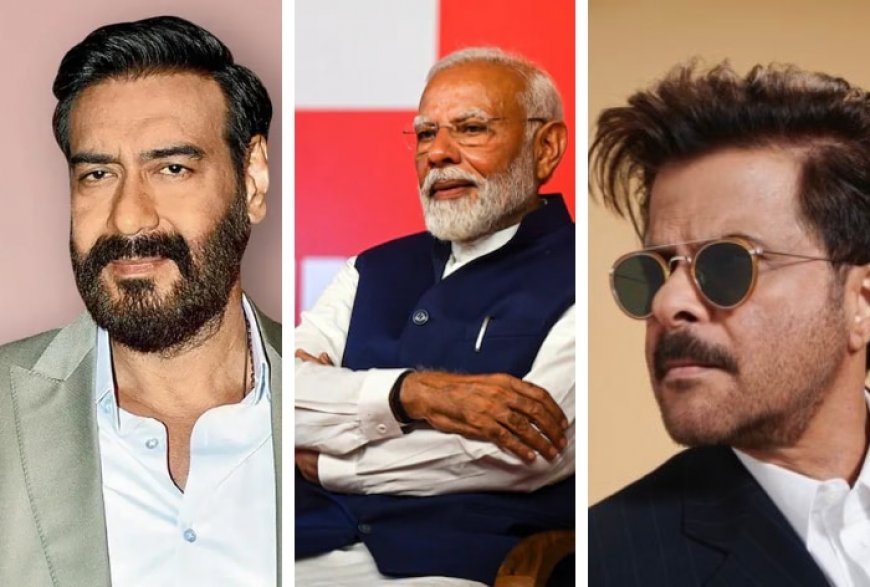 Ajay Devgn, Anil Kapoor, and Anupam Kher Extend Congratulatory Messages to Prime Minister Narendra Modi Ahead of Swearing-In Ceremony