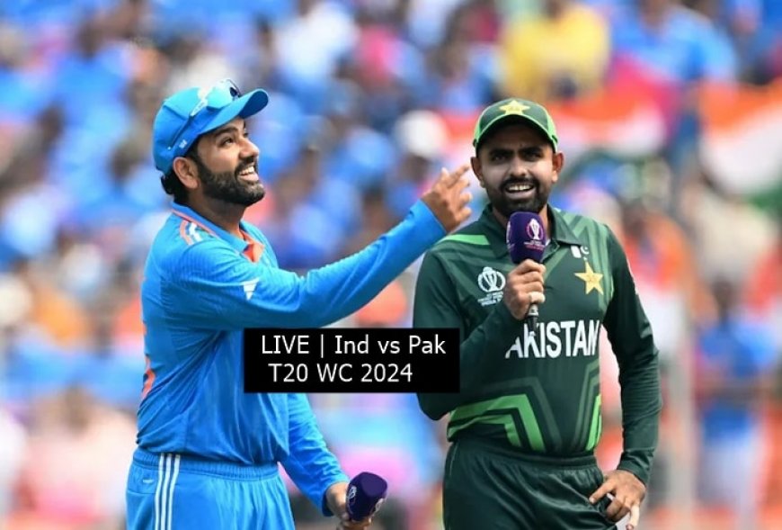 IND Vs PAK LIVE Score, T20 World Cup 2024: Hardik Gives Breakthrough, Rizwan Key For Pakistan