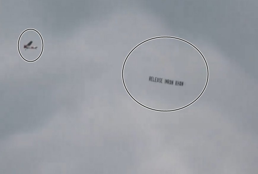 ‘RELEASE Imran Khan’ Banner Flies Above New York During IND vs PAK T20 World Cup 2024 Clash, Stirs Controversy – WATCH