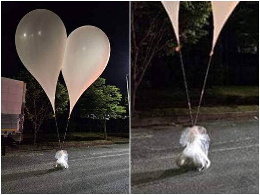 South Korea To Restart Loudspeaker Broadcasts As Pyongyang Sends Trash Balloons