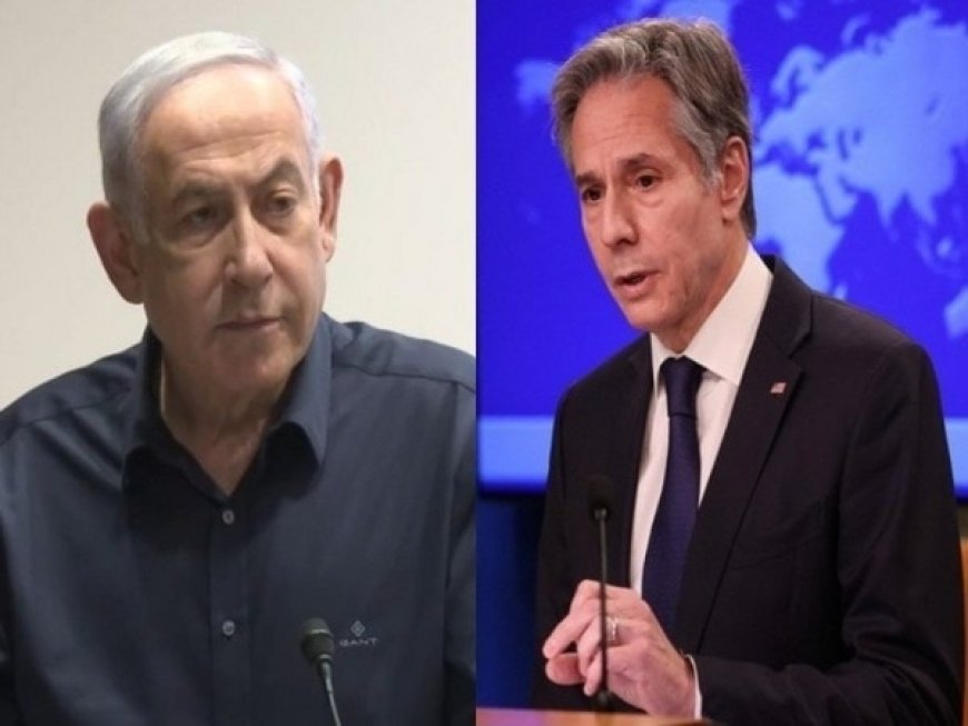 Blinken Discusses ‘Hostage Proposal’, Humanitarian Assistance For Gaza In Meeting With Netanyahu