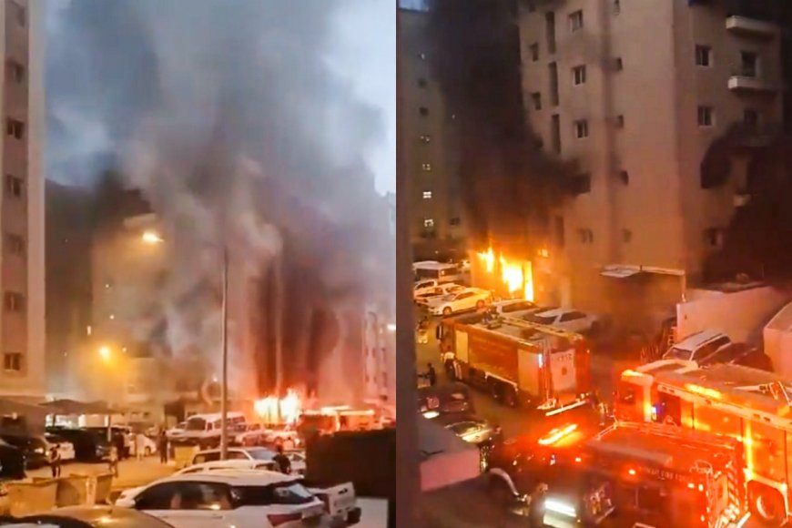 Kuwait Fire: 40 Indians, Mostly From Kerala, Among 49 Killed, Many More Injured In Mangaf District Blaze