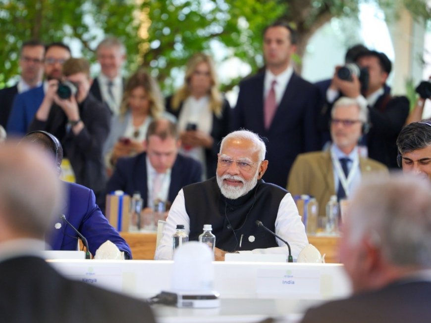 PM Modi Meets World Leaders Including Zelensky At G7 Summit, Discusses AI, Energy And Other Key Issues