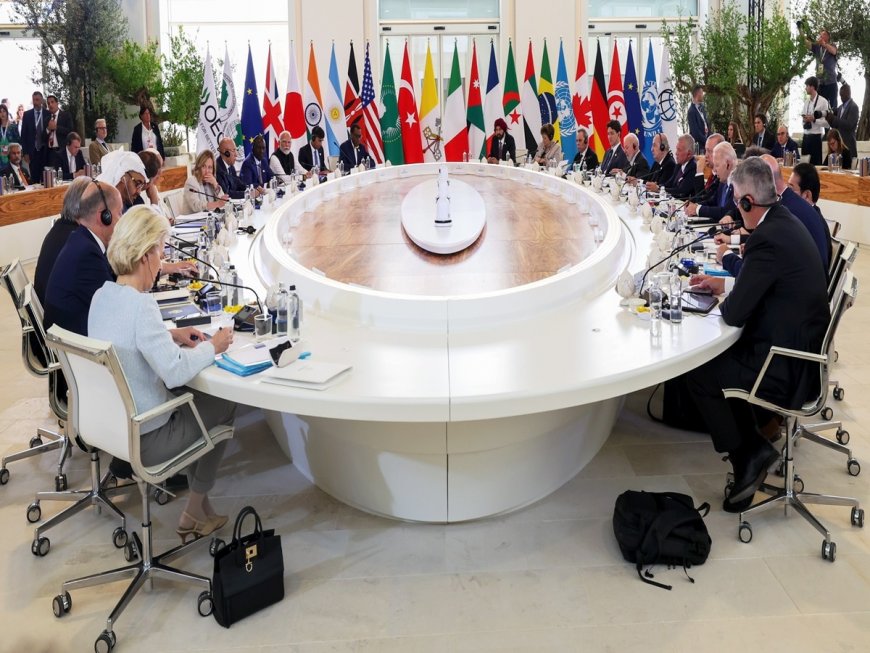 G7 Leaders Discuss Plan To Invest In African Countries To Tackle Migration, Talks About AI And Economic Security