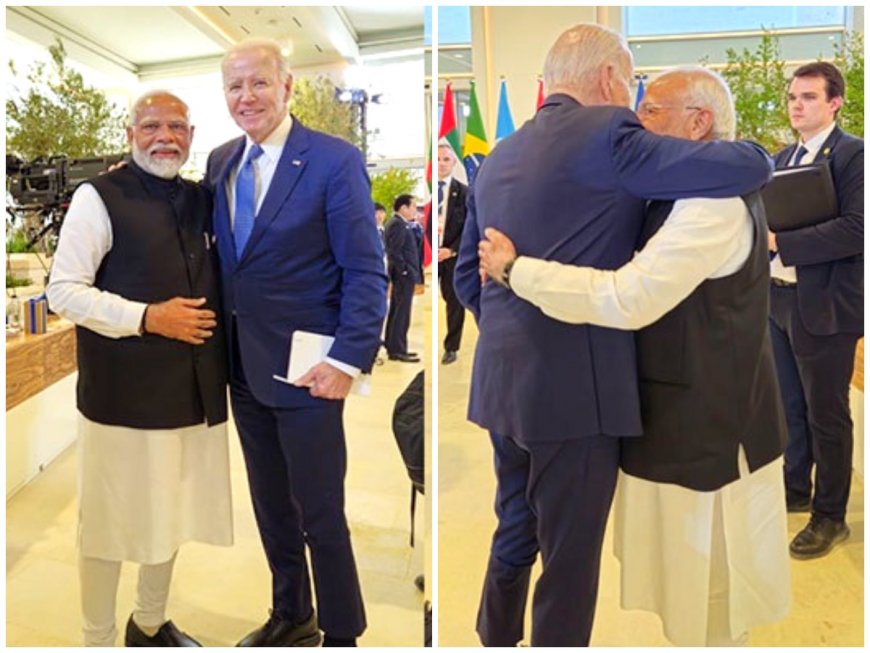 PM Modi Meets US President Biden On Sidelines Of G7 Summit, Says ‘India, USA Will Keep Working Together’