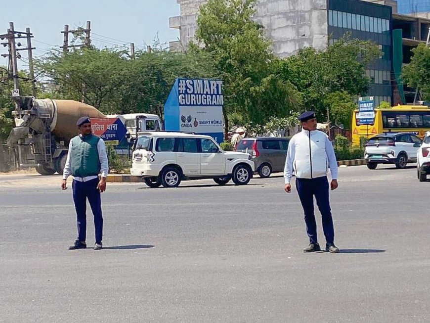 Gurugram Traffic Police To Chill Out With Cool ‘AC jackets’ Amid Heat Wave; Check Out Images