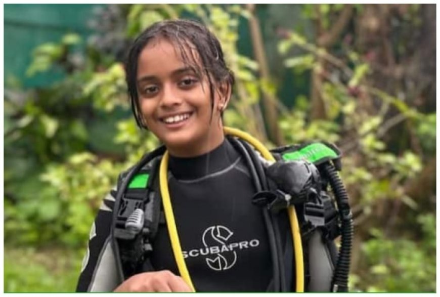 Who Is Kyna Khare? 12-Year-Old From Bengaluru Making Waves In Indian Scuba Diving