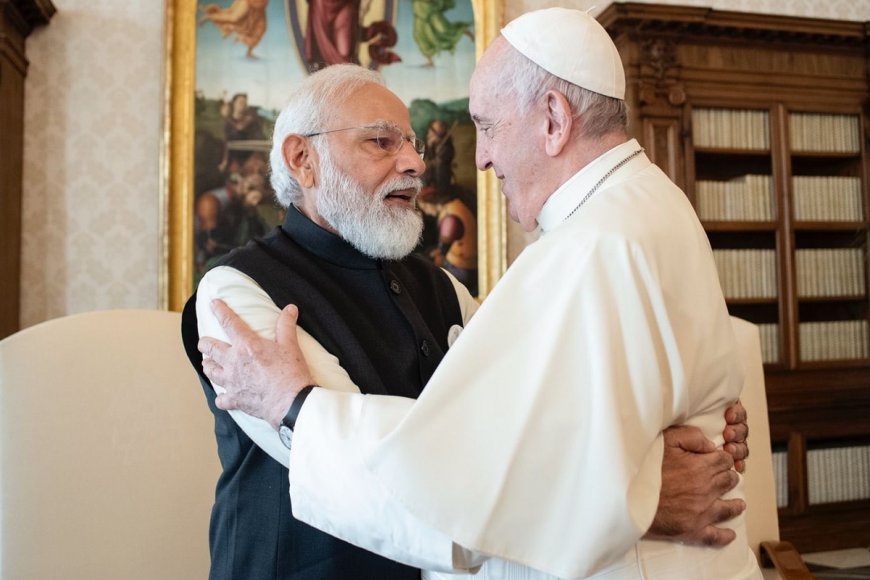 BJP, Congress Lock Horns Over Social Media Post On PM Modi’s Meeting With Pope