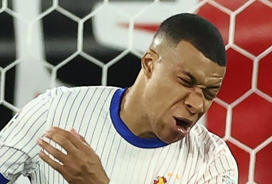 Kylian Mbappe INJURY! French Star Suffers Broken Nose, Likely to be Ruled Out of EURO 2024?