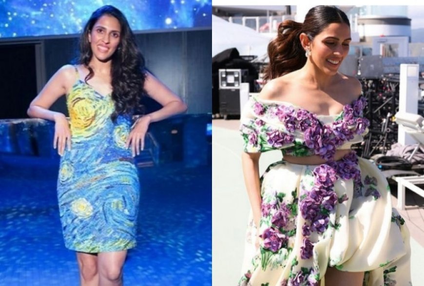 Decoding Shloka Mehta’s Fashion Picks From Van Gogh’s ‘Starry Night’ Inspired Mini Dress to 3D Lavender Embellished Gown – SEE PICS