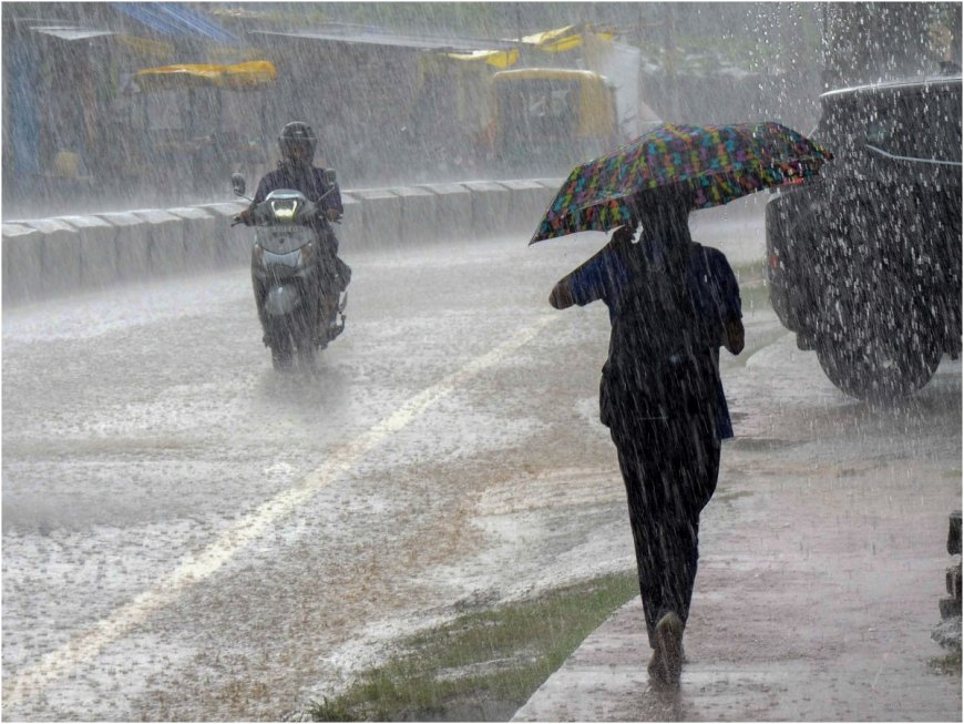 Odisha Weather Update: Heavy Rain Lashes Parts of Bhubaneswar Amid Rising Temperature